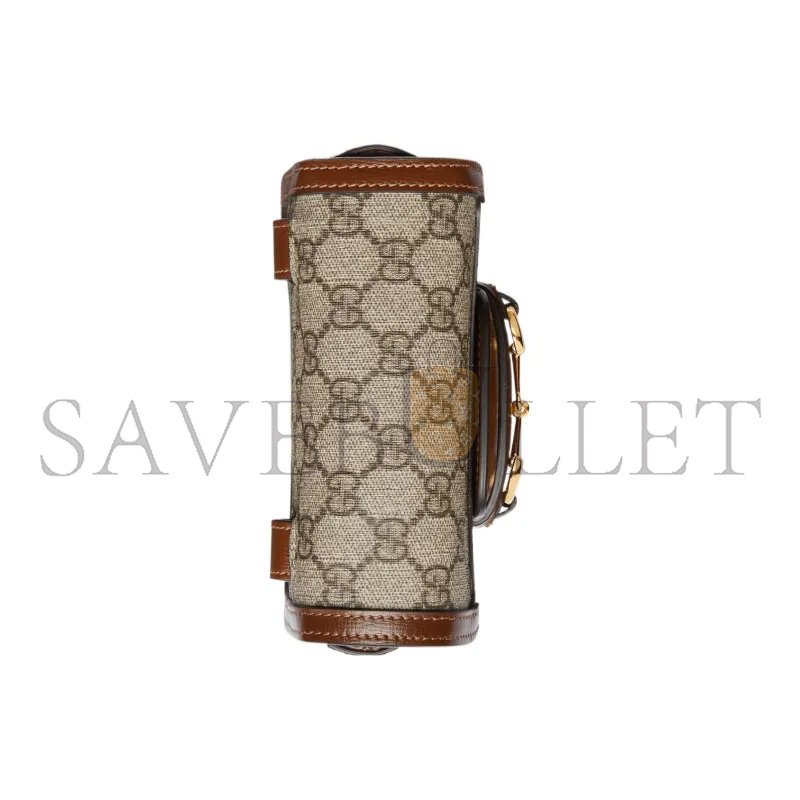 G*u*i horsebit 1955 half circle waist bag 760198 (16*13*6.5cm)